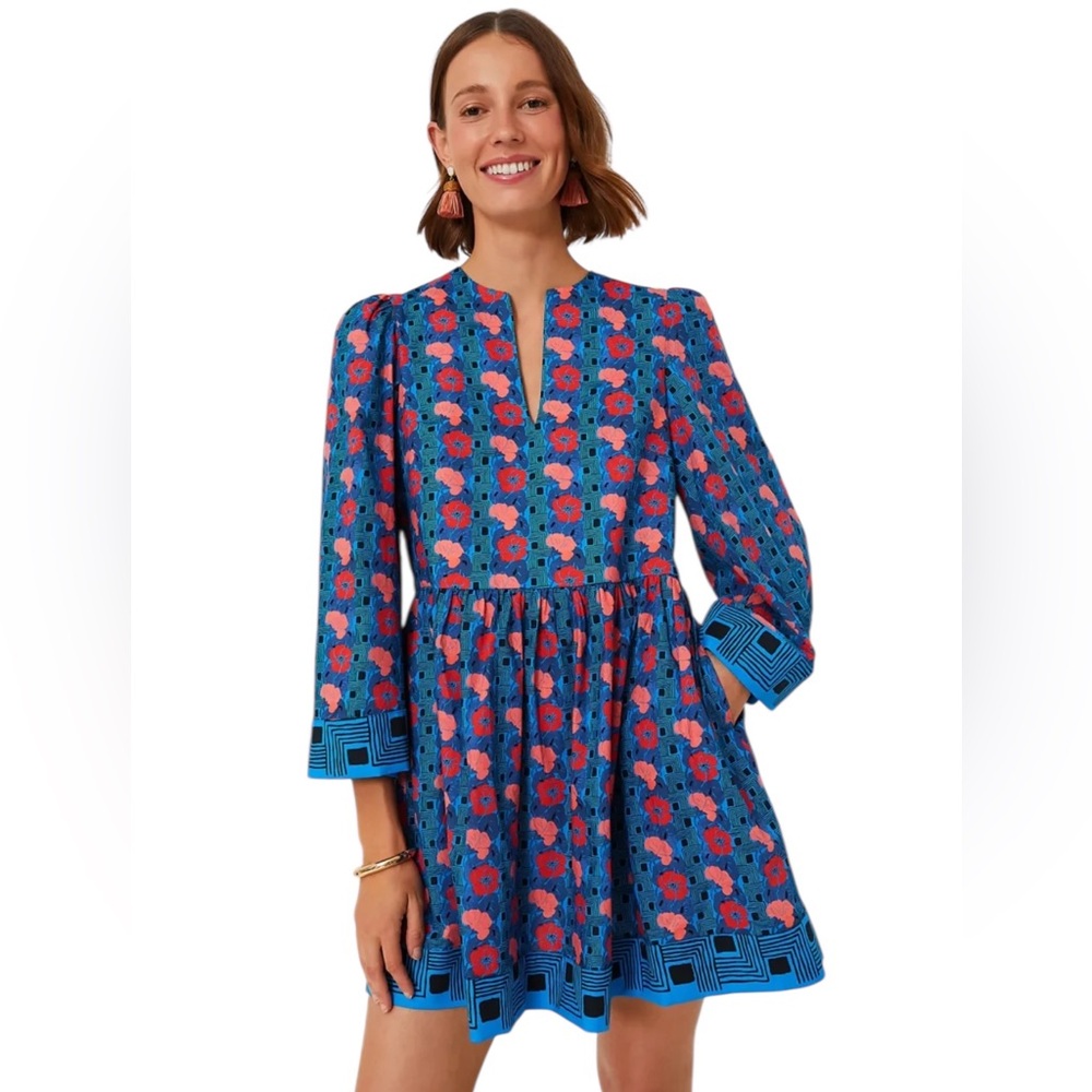 NEW Tuckernuck Izzy Dress - Retro Floral. M. NWT. - Picture 2 of 9